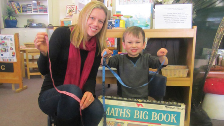 Connor and mum Rebecca - Let's Count