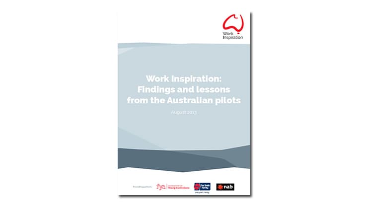 Work Inspiration: Findings and lessons from the Australian pilot