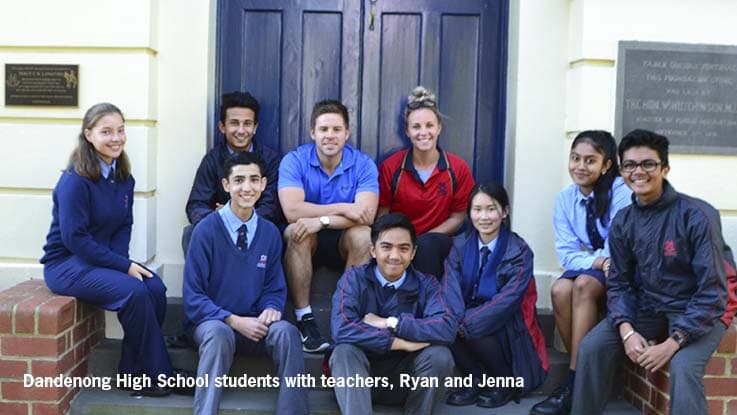 dandenong-high-school-around-the-bay-team