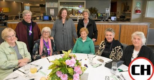 ladies at a table